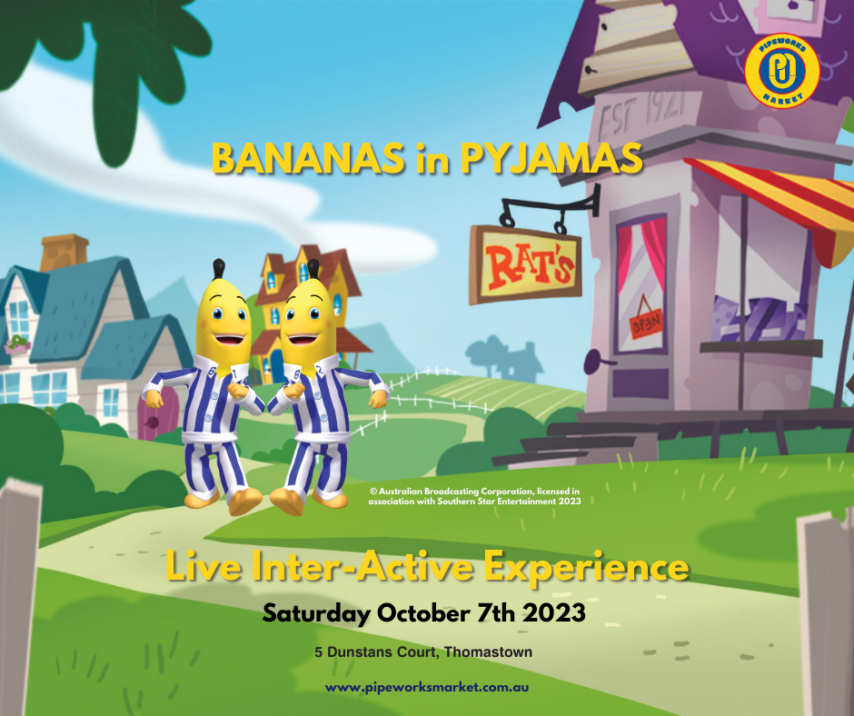 Bananas in Pyjamas party