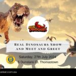 Real Dinosaurs Show: Meet and Greet this Saturday, 27th of July