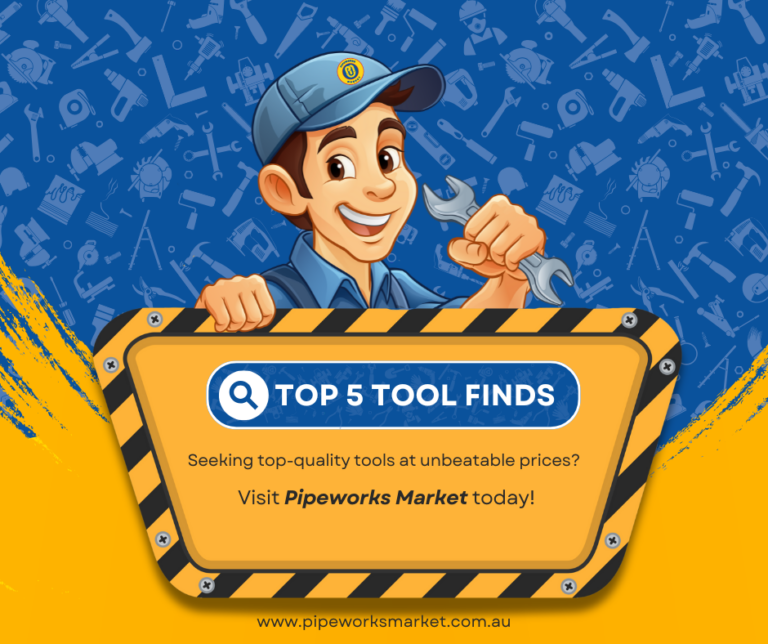 Get the Job Done: Discover North Melbourne’s Top-Quality Trade Tools at Pipeworks Market!